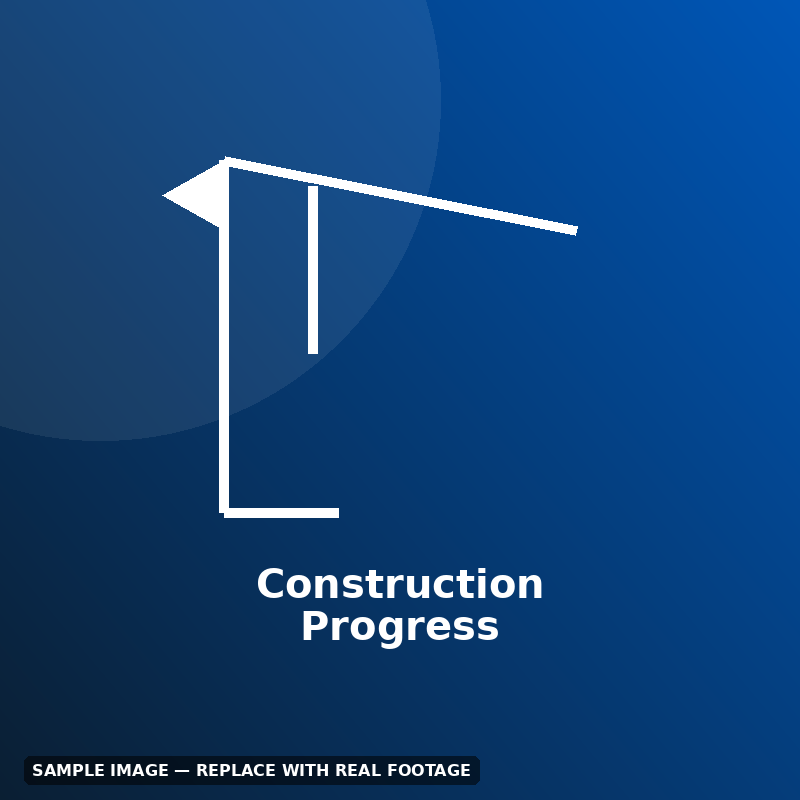 Icon representing aerial construction progress documentation services