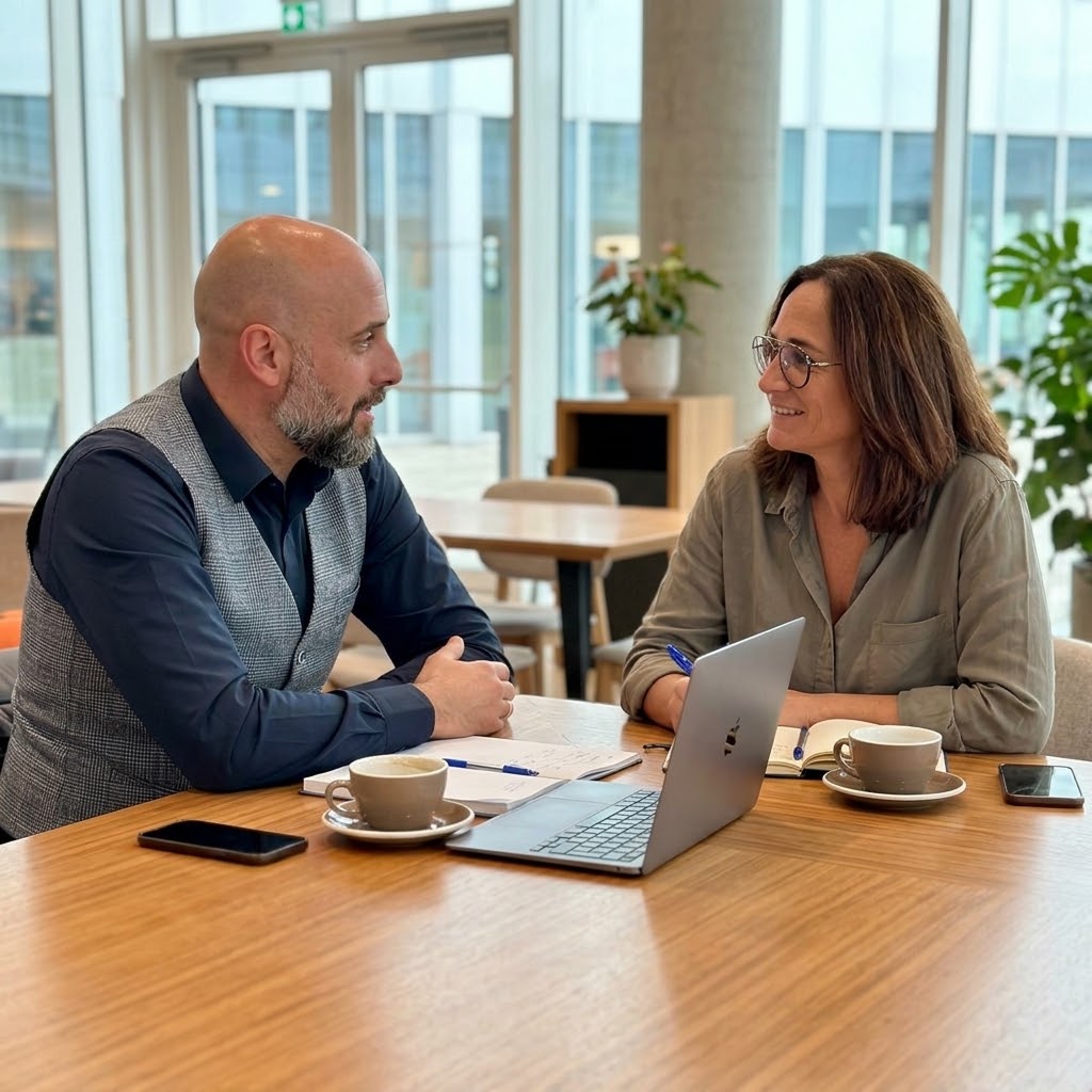 Échange entre un coach ODBI et un accompagné