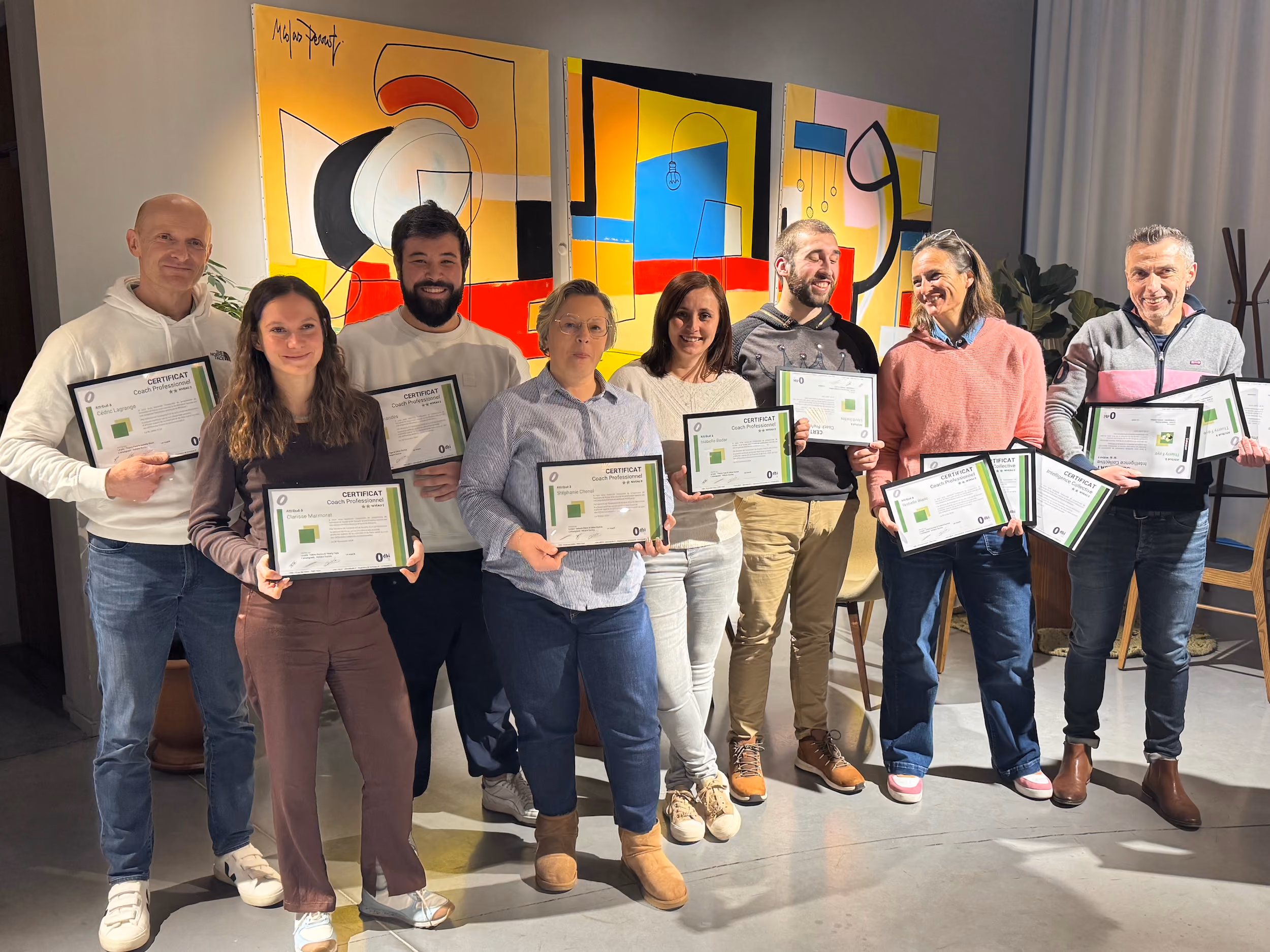 Travail en équipe accompagné par ODBI