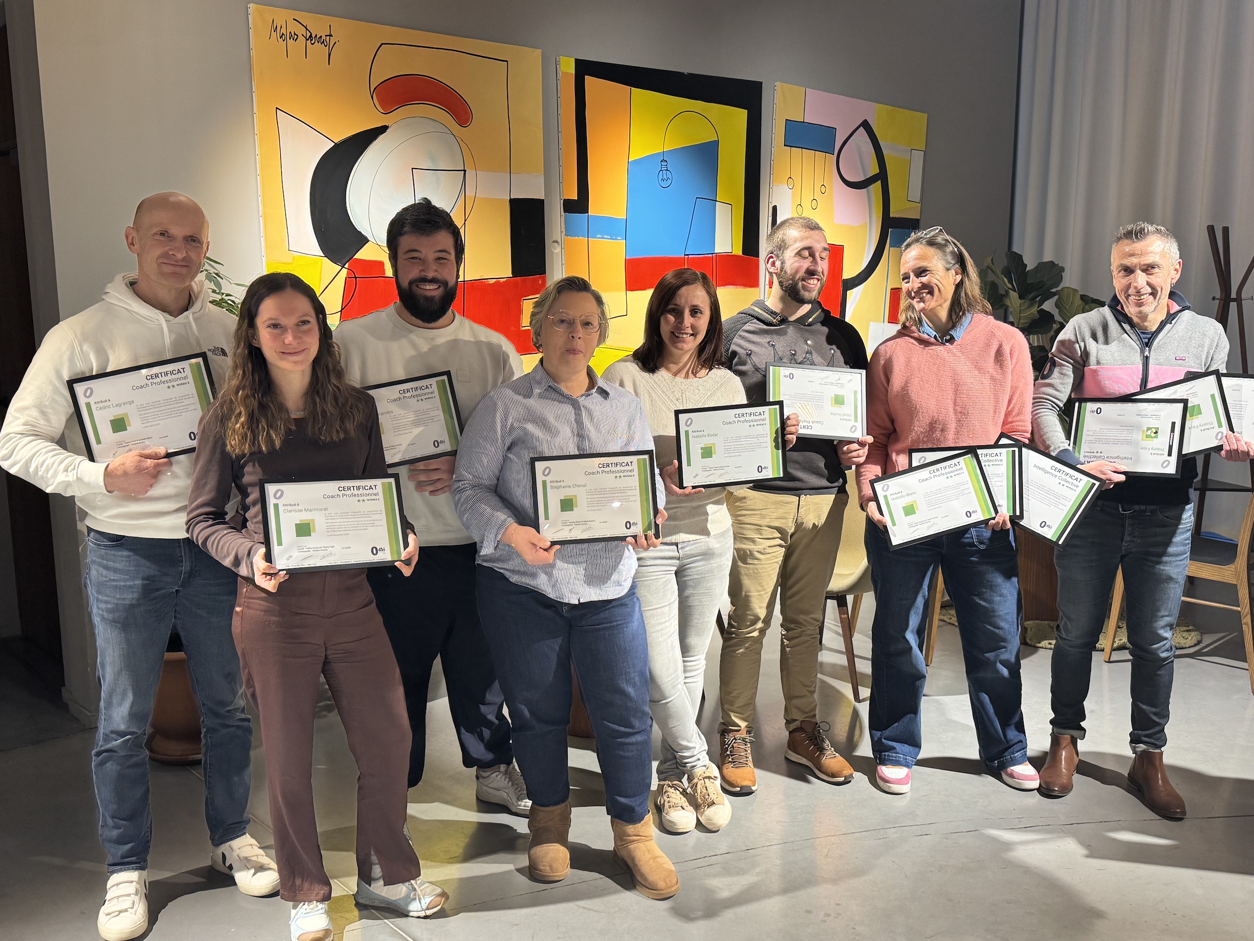 Travail en équipe accompagné par ODBI