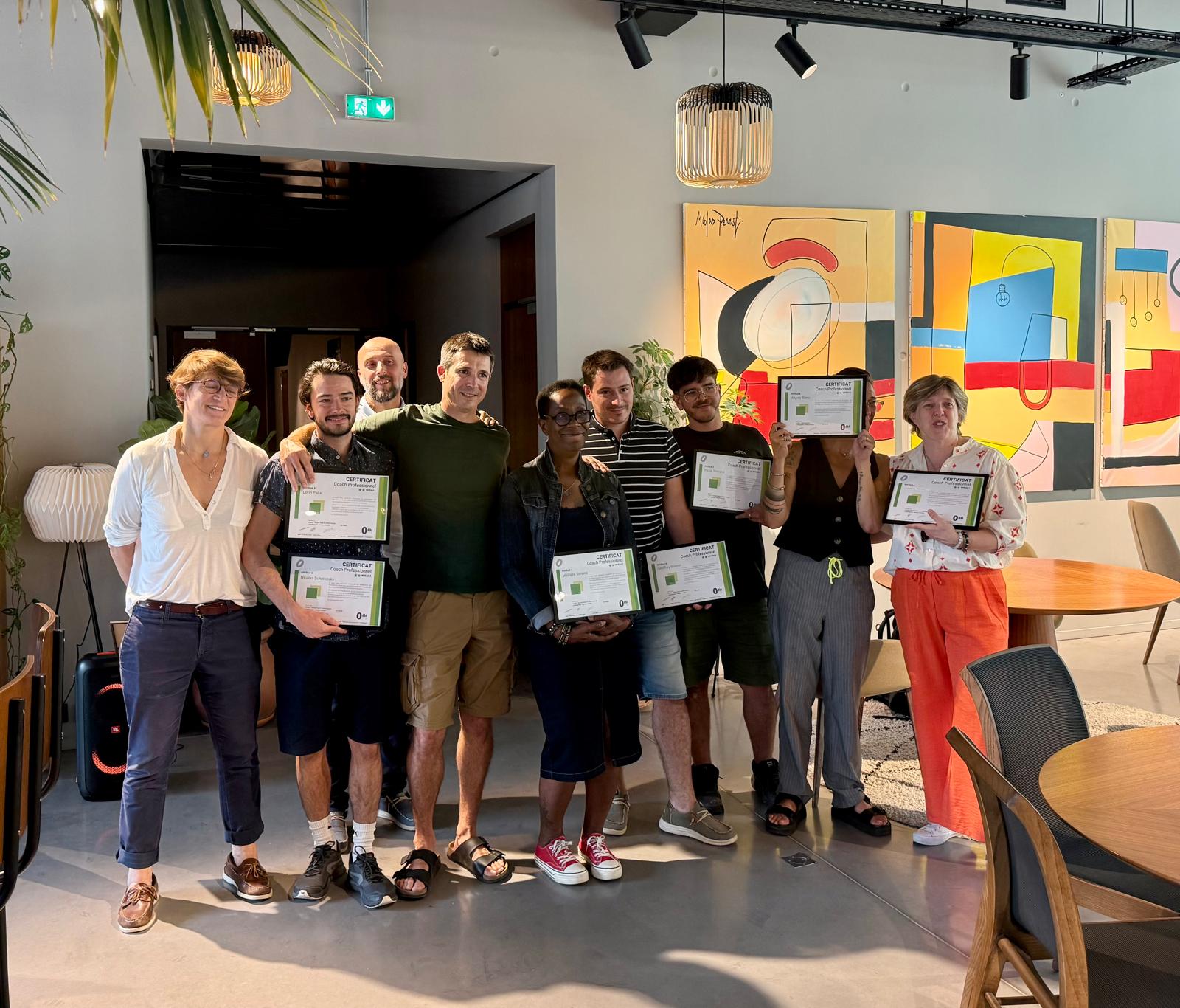 Travail en équipe accompagné par ODBI