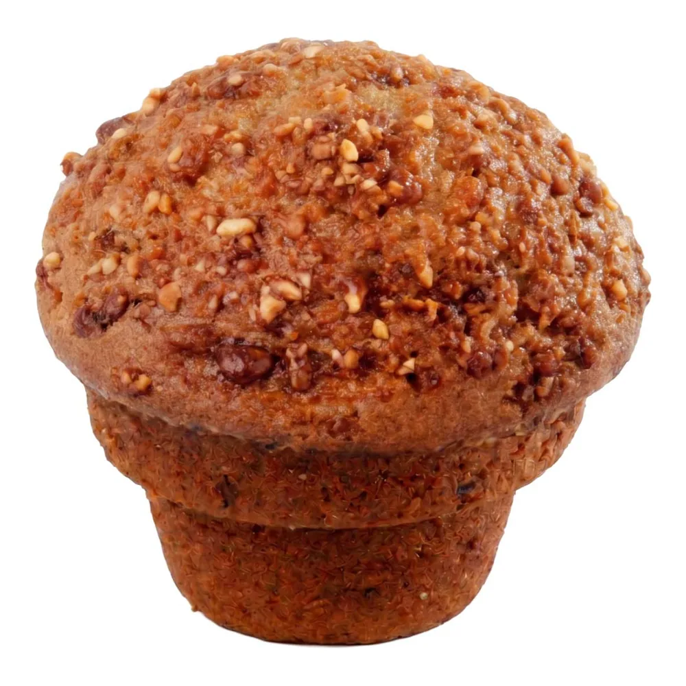 Muffin Americano Zanahoria nuez sin relleno