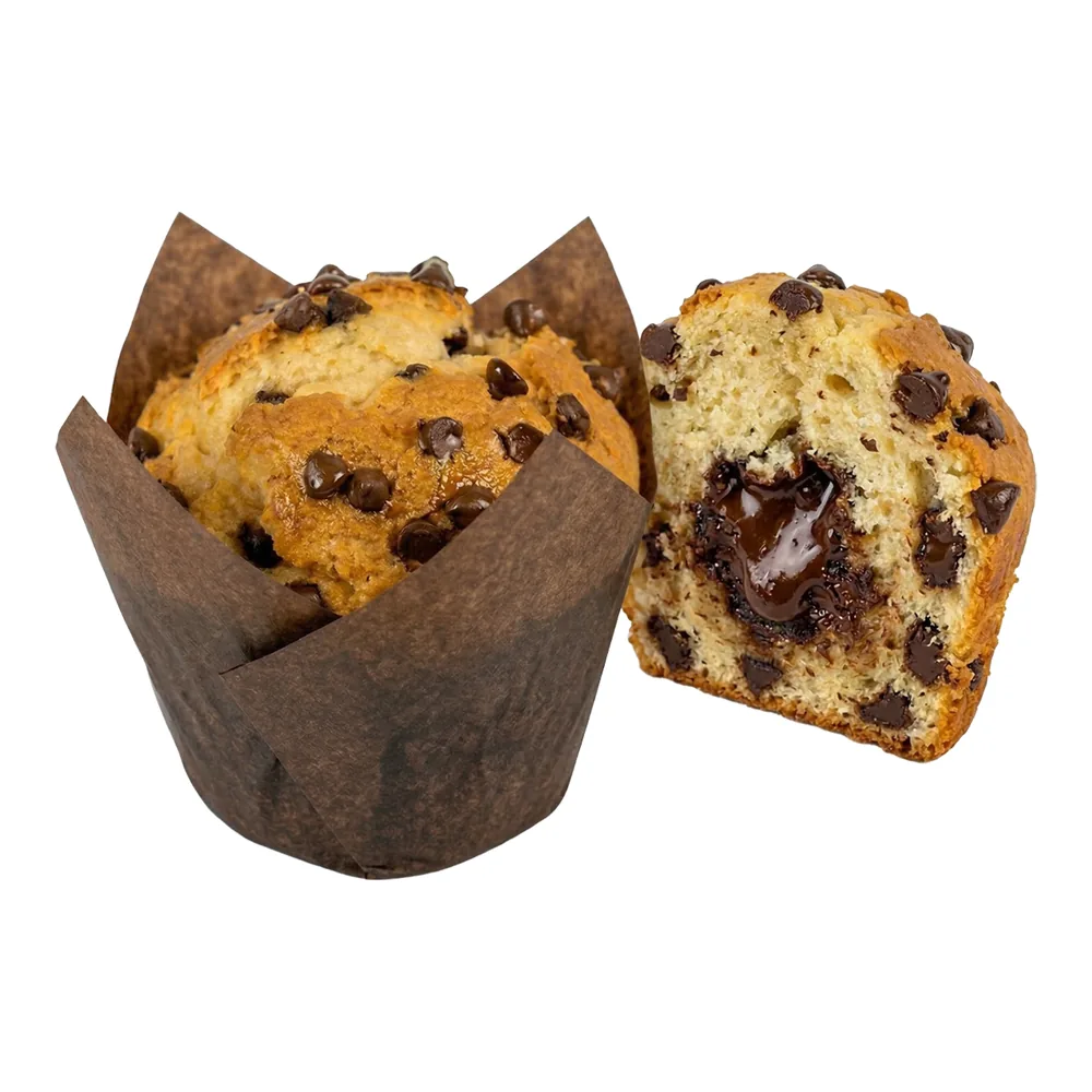Muffin Classic Chip chocolate relleno chocolate