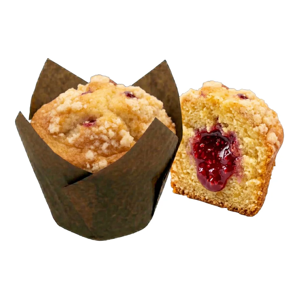 Muffin Classic Arandano relleno frambuesa