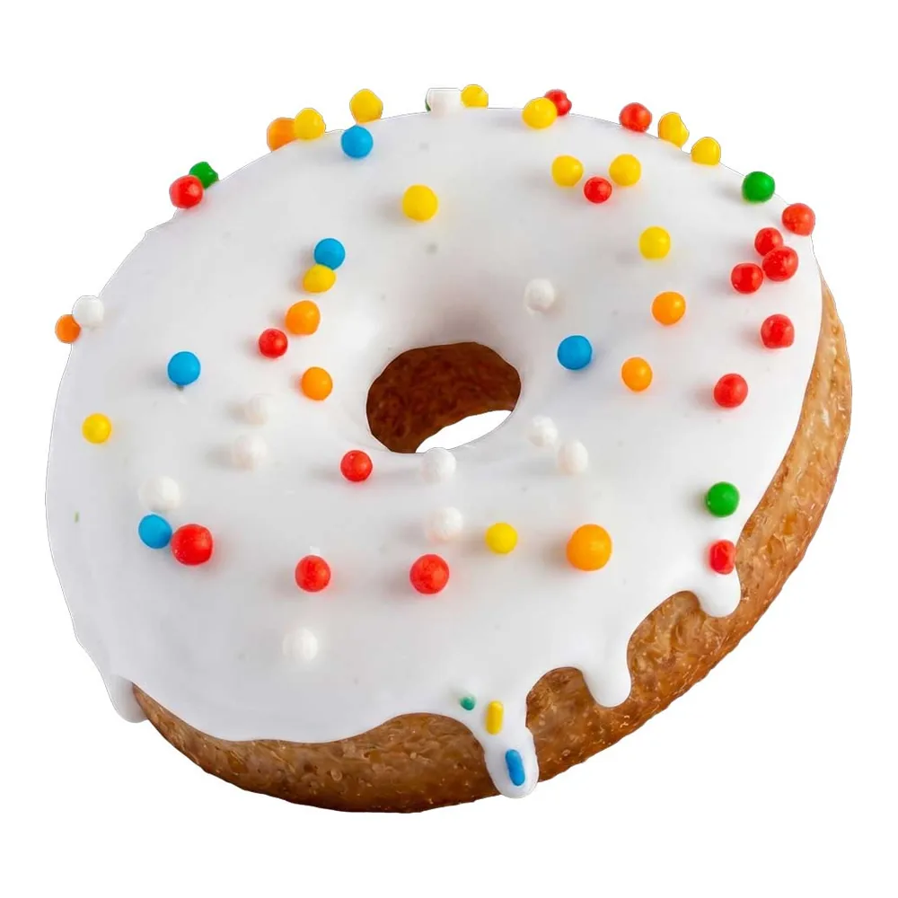 Donut Mini Cobertura vainilla