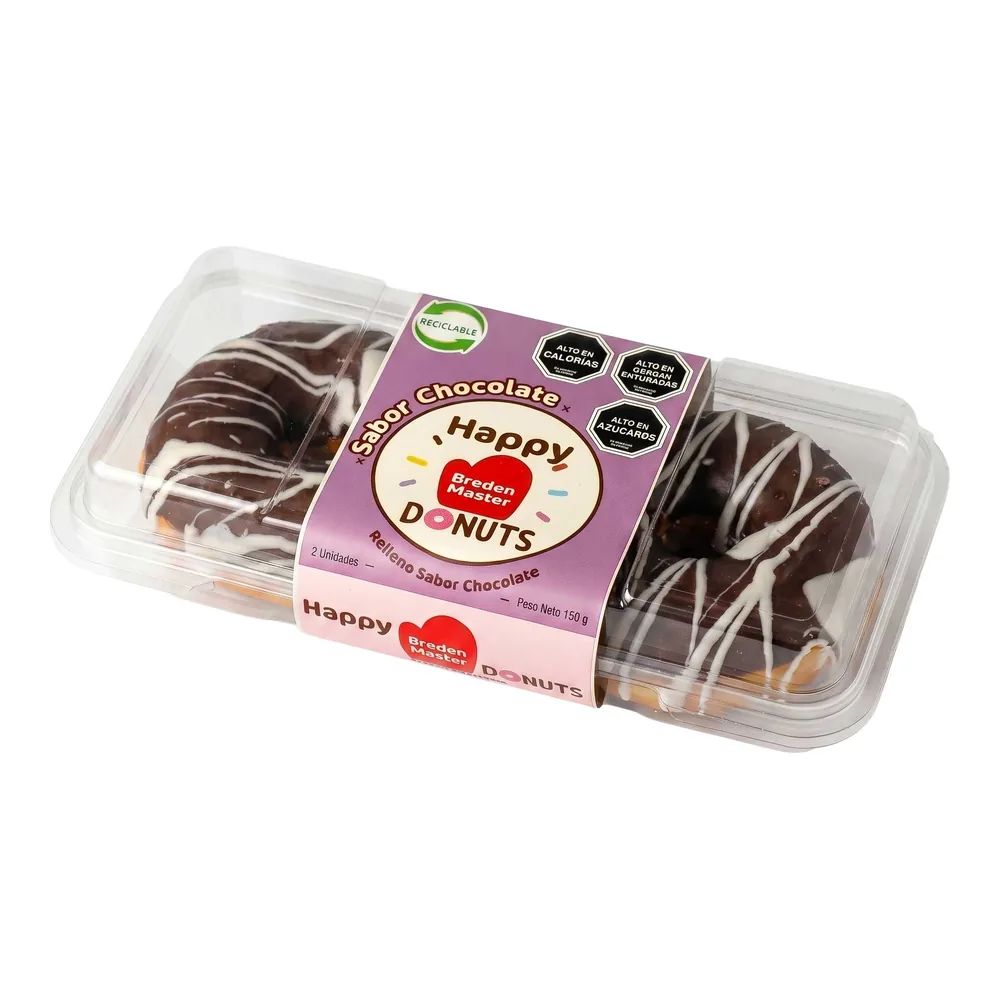 Donut Happy Relleno chocolate
