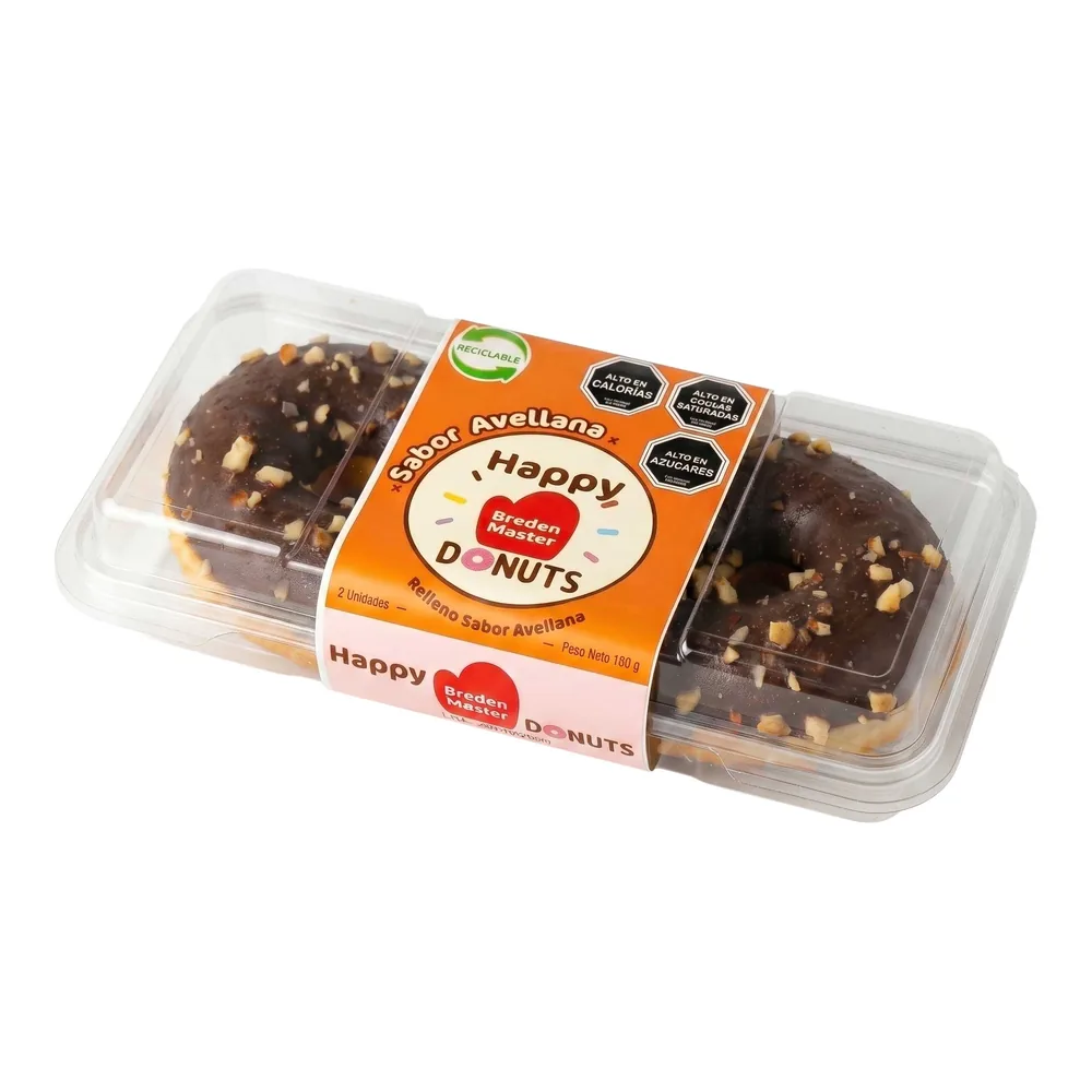 Donut Happy Relleno avellana
