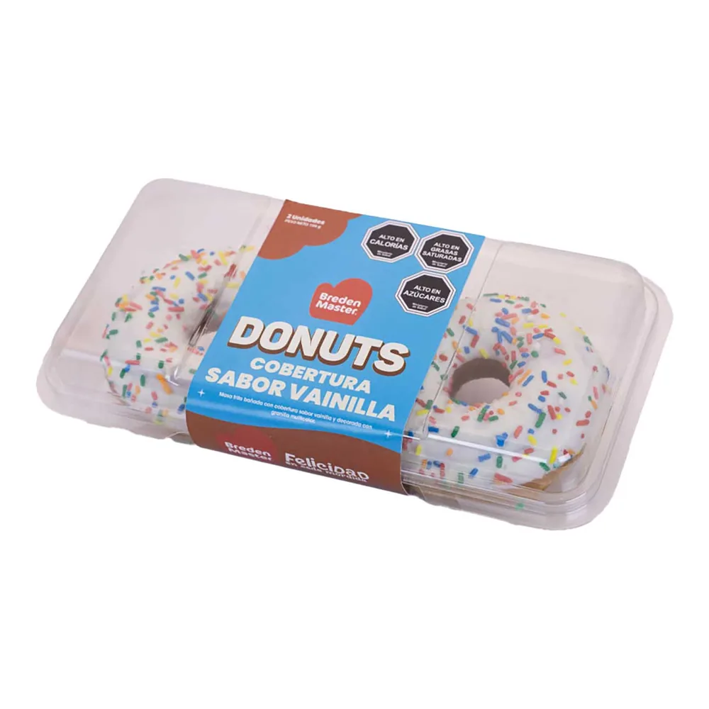 Donut Classic Cobertura vainilla