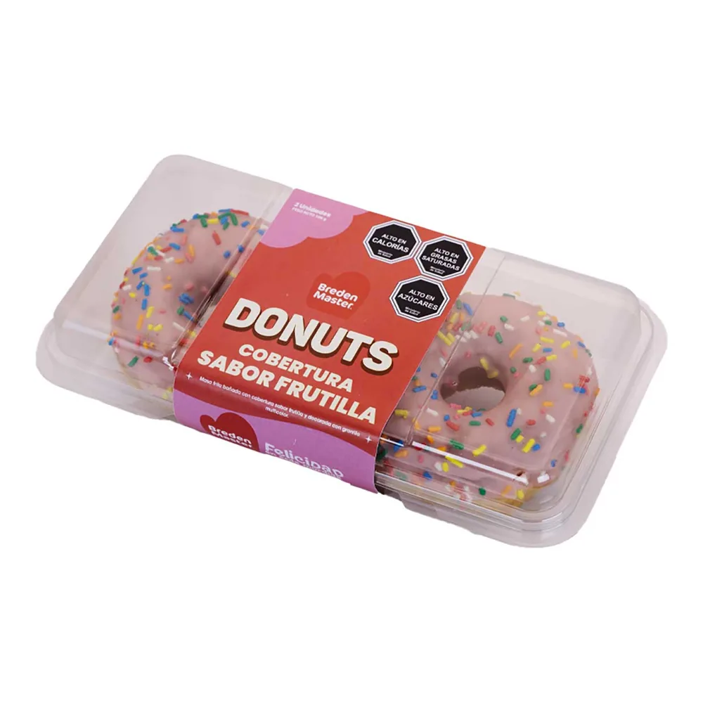 Donut Classic Cobertura frutilla