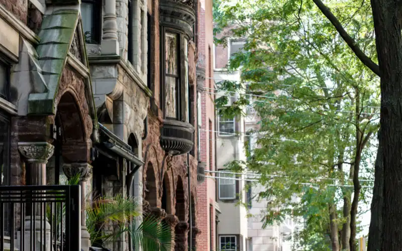 Historic Gold Coast residences in Chicago
