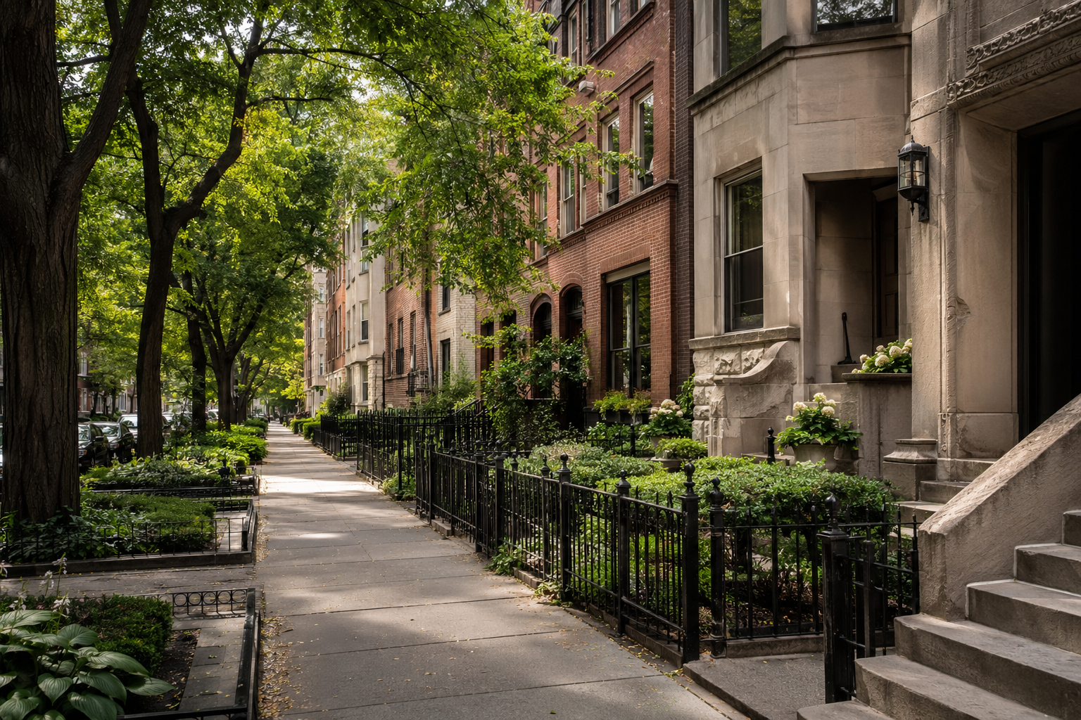 The Quiet Interior Streets
