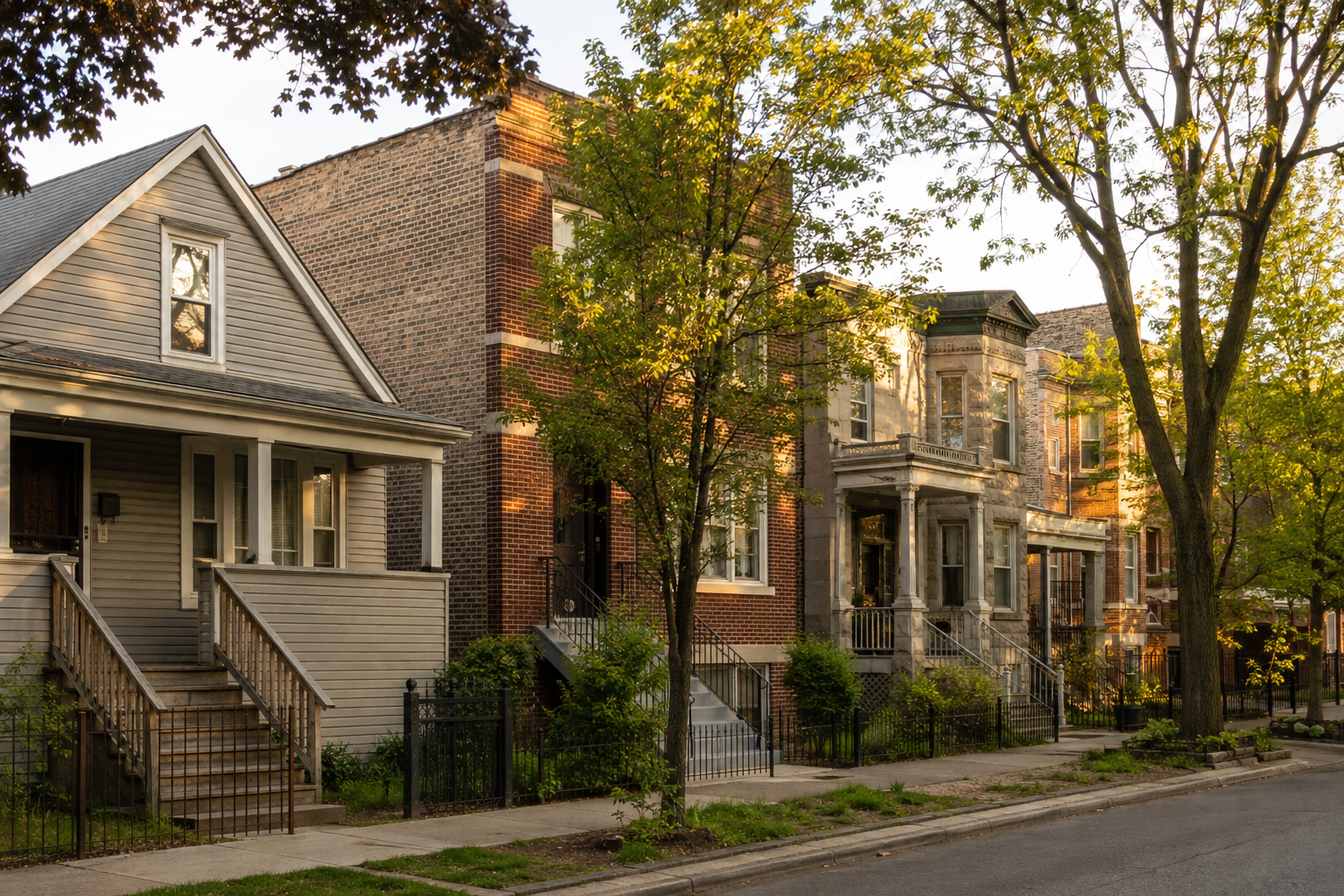 Oak, Walton, and Elm