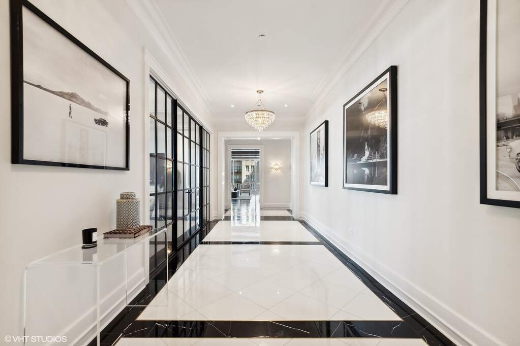 Park Tower penthouse interior at 800 North Michigan Avenue