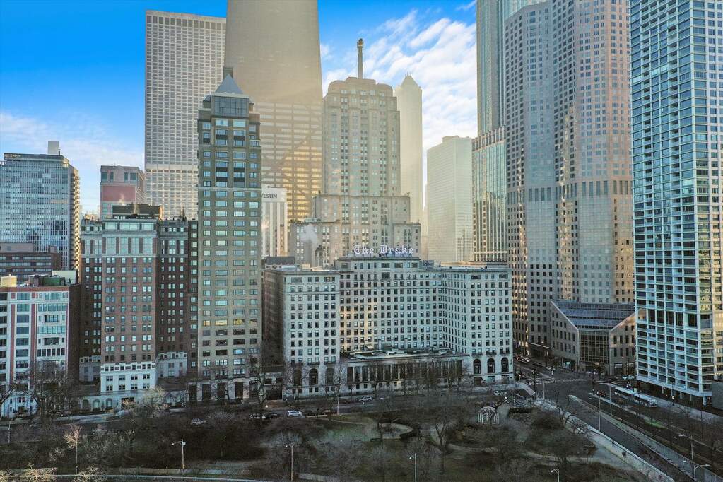 Park Tower penthouse interior at 800 North Michigan Avenue