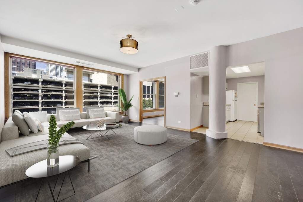Park Tower penthouse interior at 800 North Michigan Avenue
