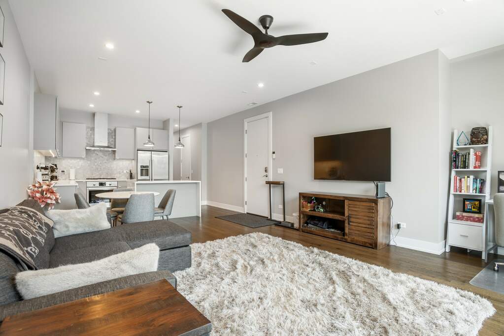 Park Tower penthouse interior at 800 North Michigan Avenue