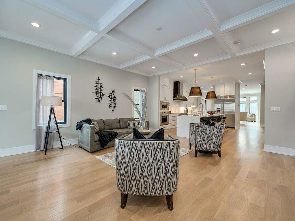 Park Tower penthouse interior at 800 North Michigan Avenue