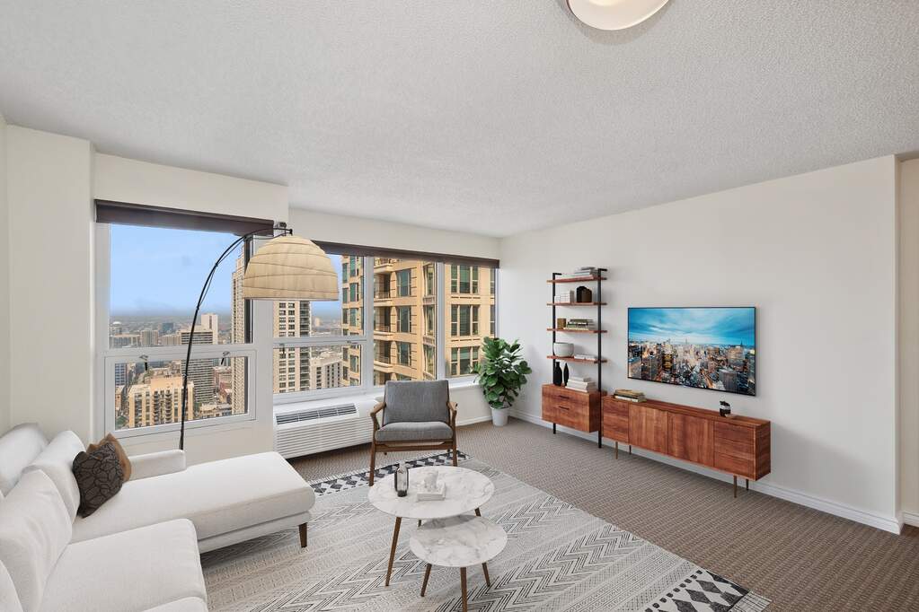 Private full-floor residence detail at Park Tower