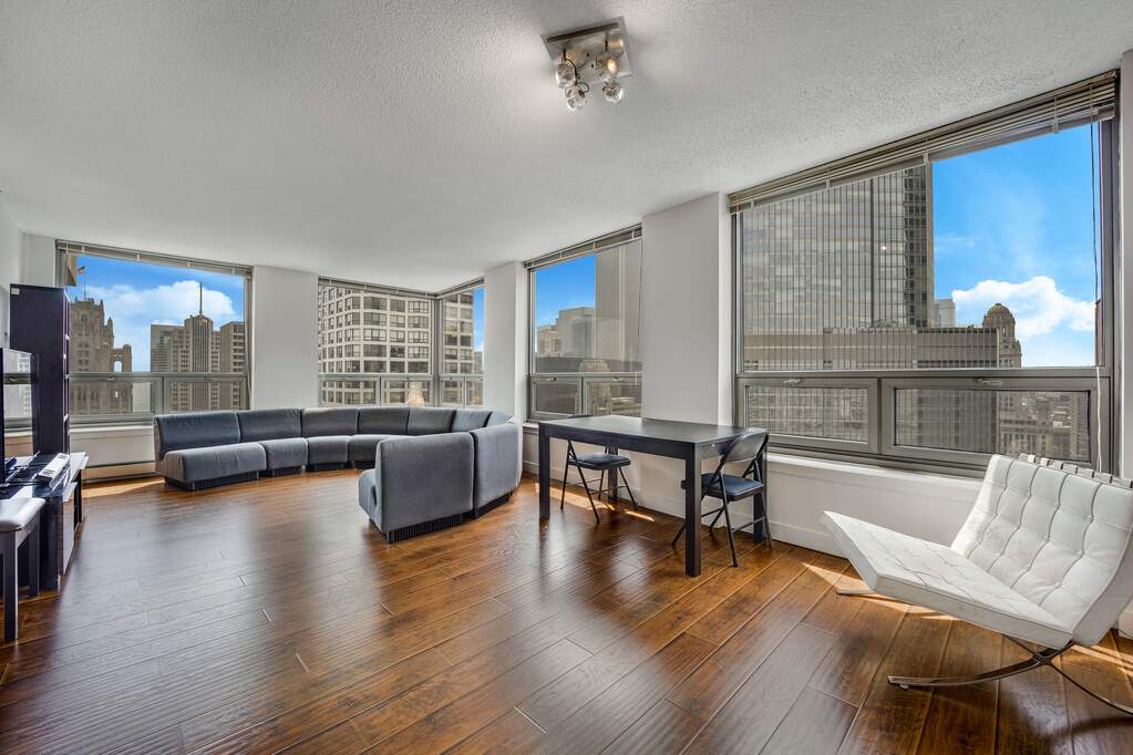 Park Tower penthouse interior at 800 North Michigan Avenue