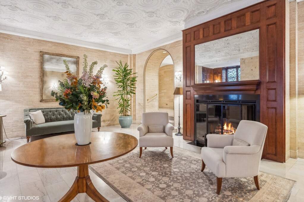 Park Tower penthouse interior at 800 North Michigan Avenue