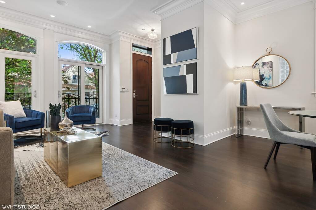 Park Tower penthouse interior at 800 North Michigan Avenue