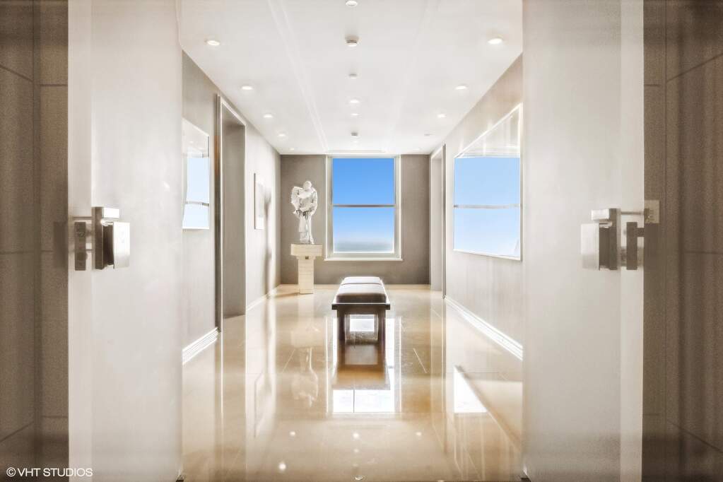 Park Tower penthouse interior at 800 North Michigan Avenue