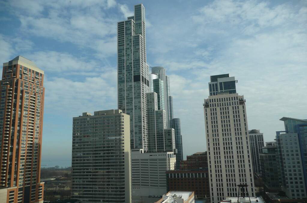 Park Tower penthouse interior at 800 North Michigan Avenue