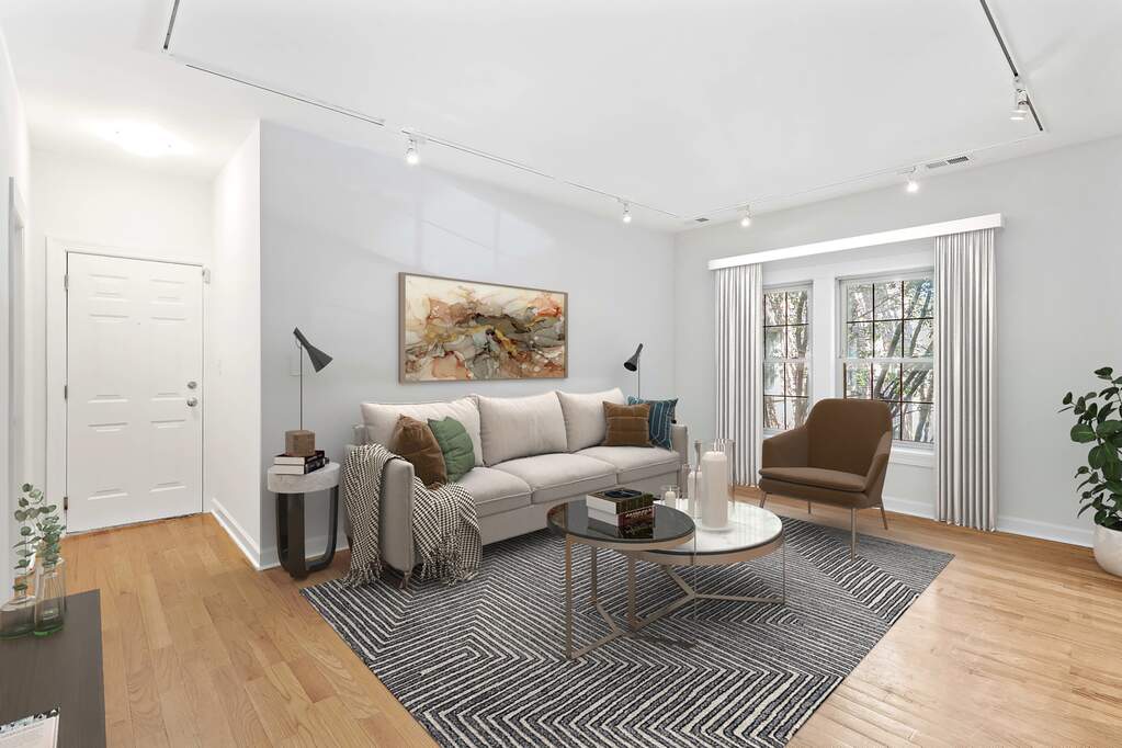 Private full-floor residence detail at Park Tower