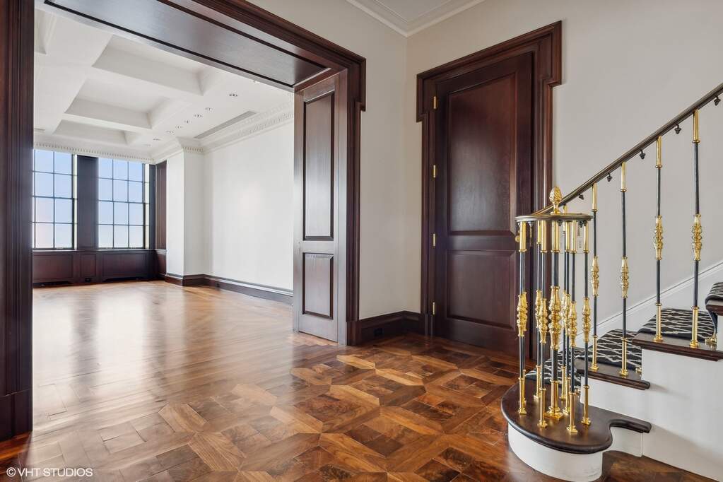 Park Tower penthouse interior at 800 North Michigan Avenue