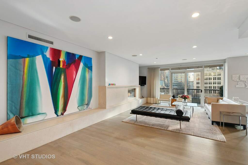 Park Tower penthouse interior at 800 North Michigan Avenue
