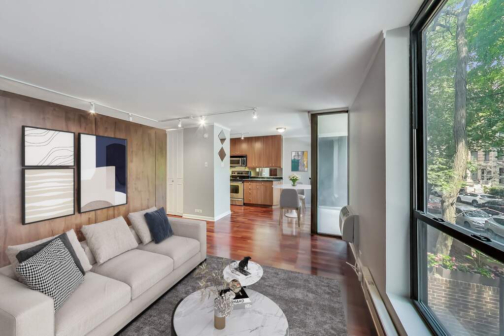 Private full-floor residence detail at Park Tower
