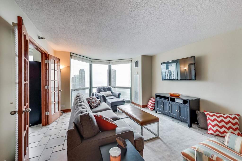 Park Tower penthouse interior at 800 North Michigan Avenue