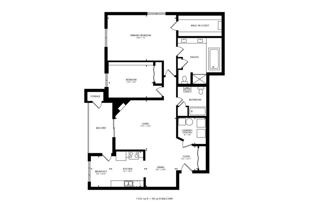Designer kitchen and refined entertaining spaces