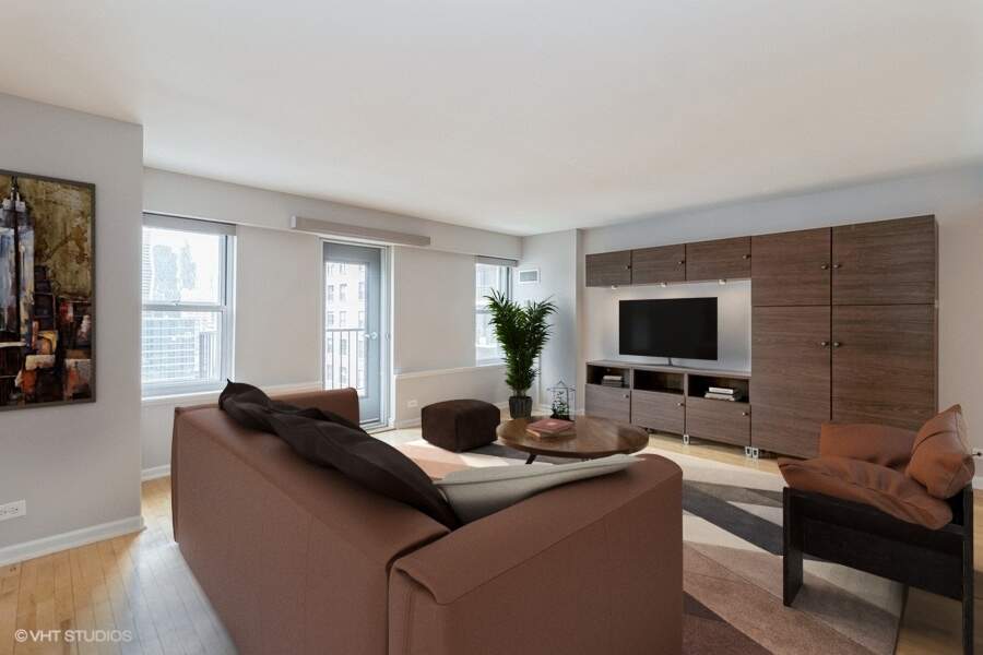 Park Tower penthouse interior at 800 North Michigan Avenue
