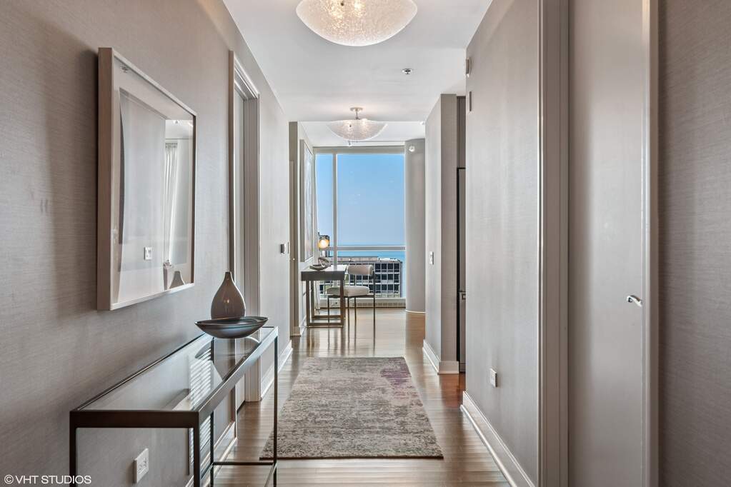 Park Tower penthouse interior at 800 North Michigan Avenue