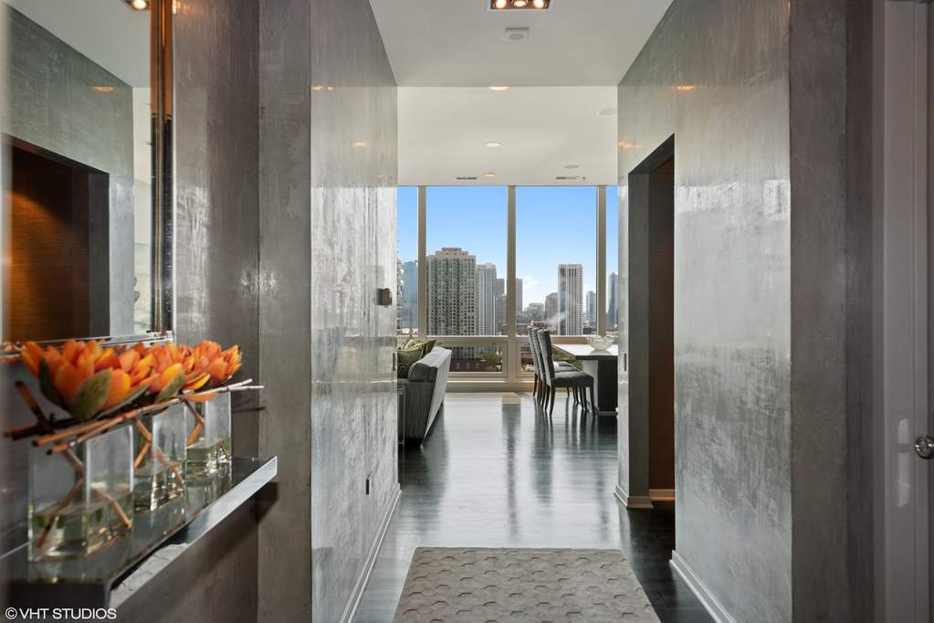 Park Tower penthouse interior at 800 North Michigan Avenue