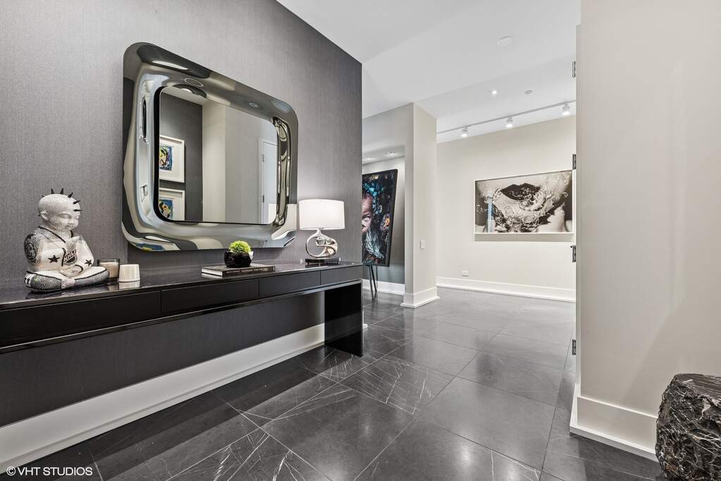 Park Tower penthouse interior at 800 North Michigan Avenue