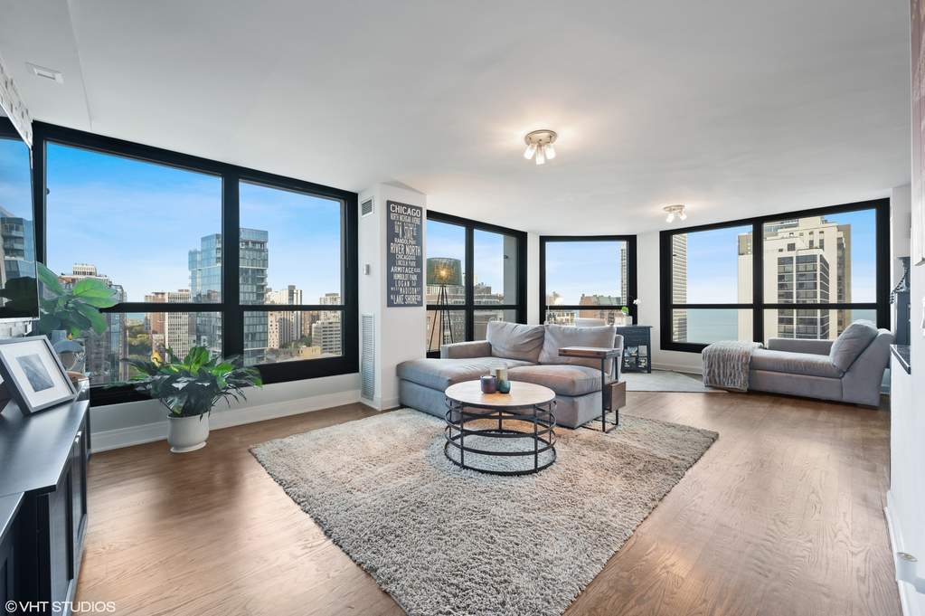 Park Tower penthouse interior at 800 North Michigan Avenue