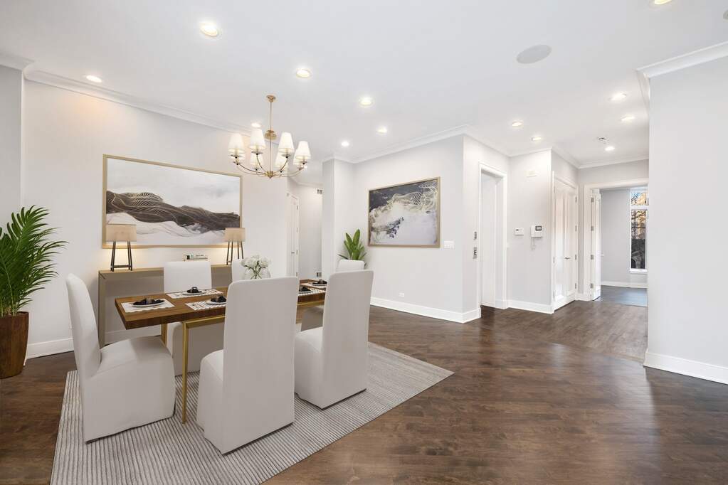 Park Tower penthouse interior at 800 North Michigan Avenue