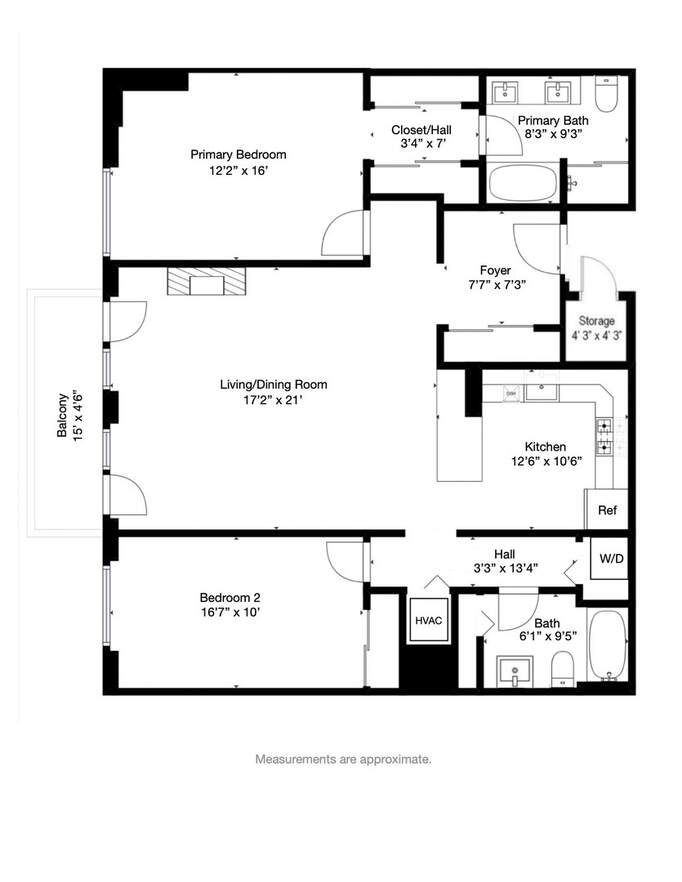 Park Tower penthouse interior at 800 North Michigan Avenue