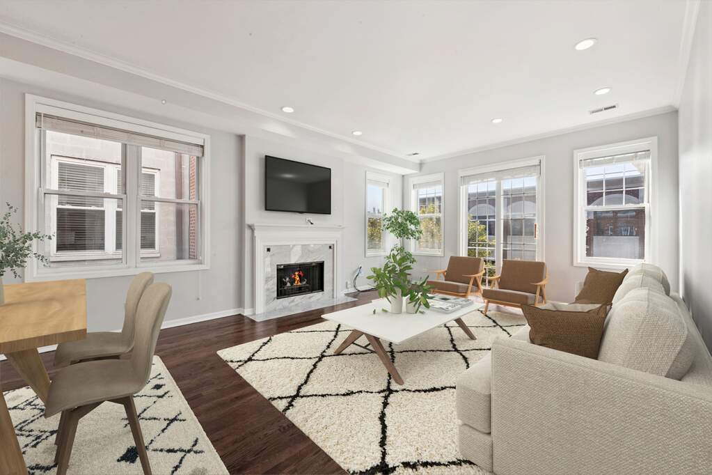 Park Tower penthouse interior at 800 North Michigan Avenue