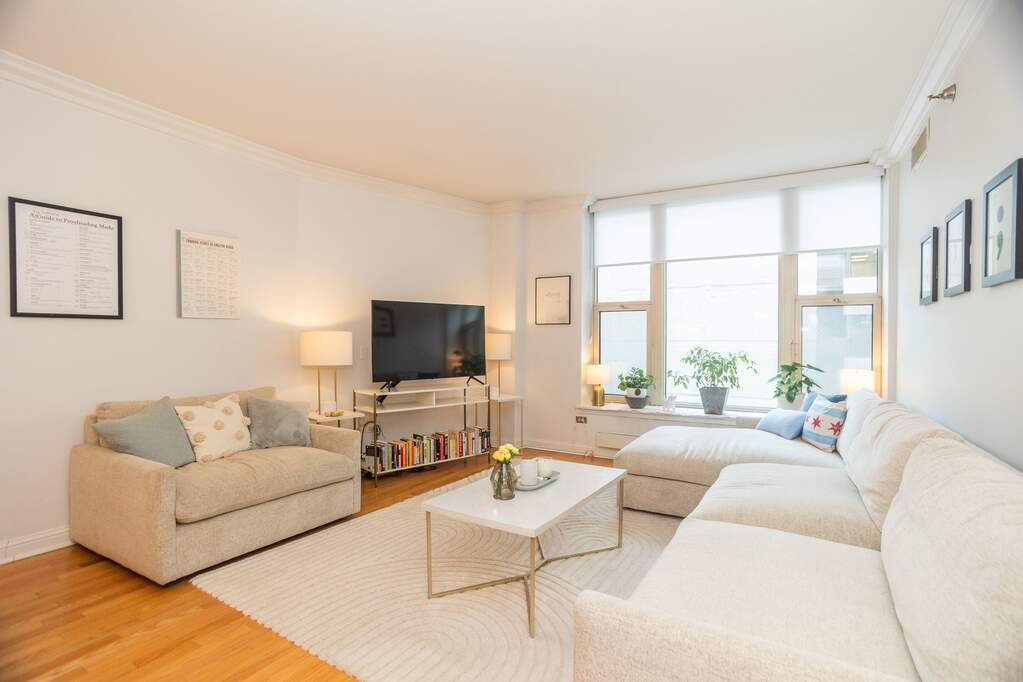 Park Tower penthouse interior at 800 North Michigan Avenue