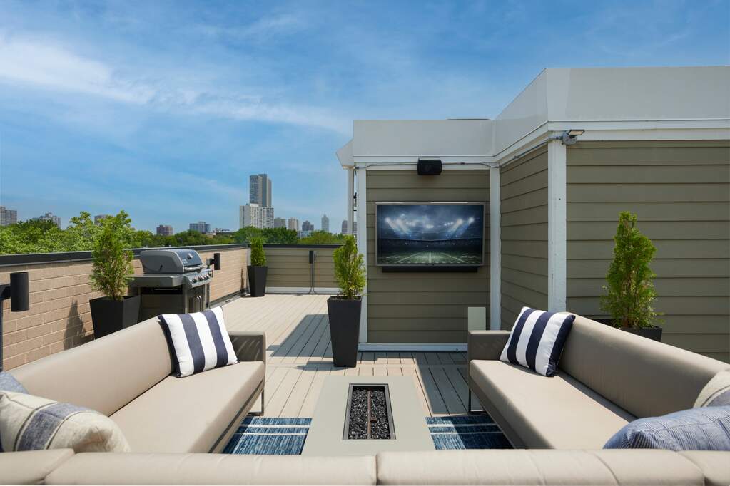 Park Tower penthouse interior at 800 North Michigan Avenue