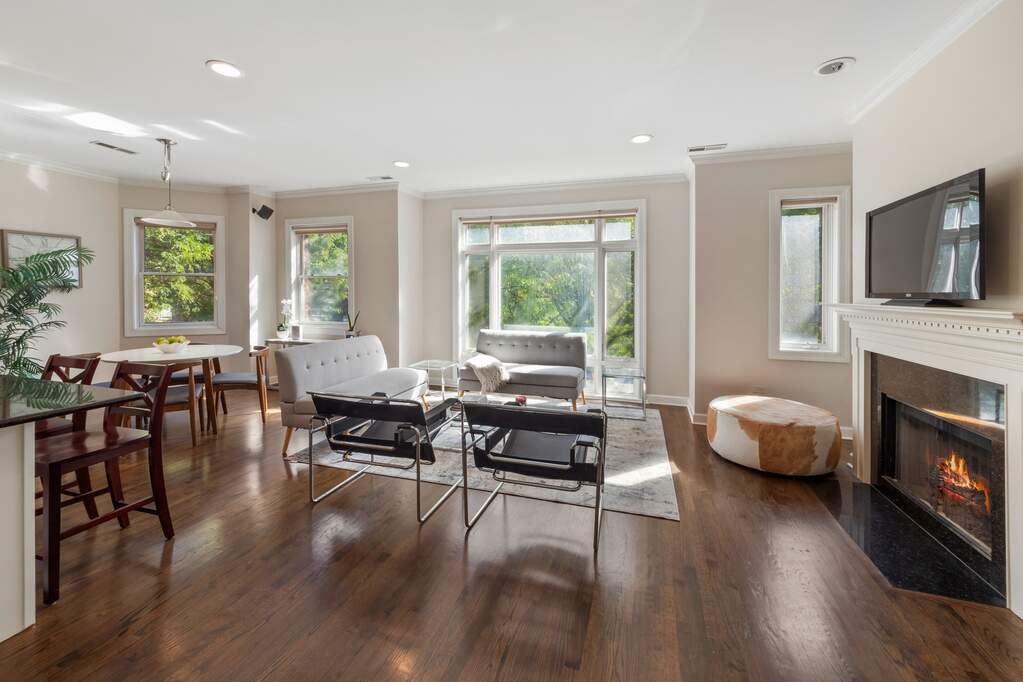 Park Tower penthouse interior at 800 North Michigan Avenue