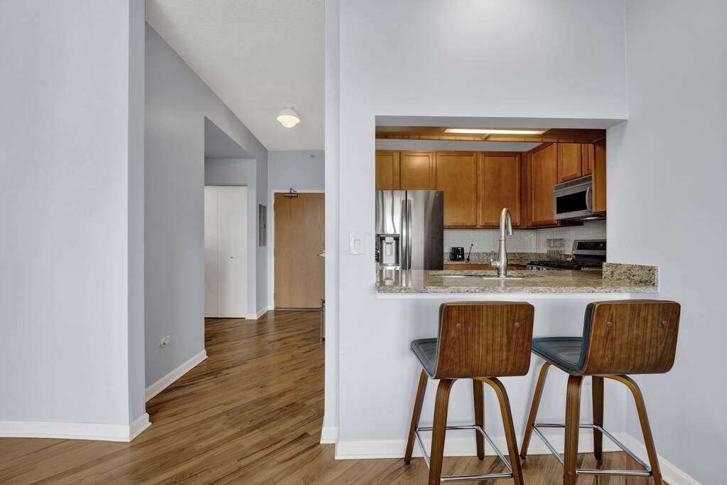 Private full-floor residence detail at Park Tower