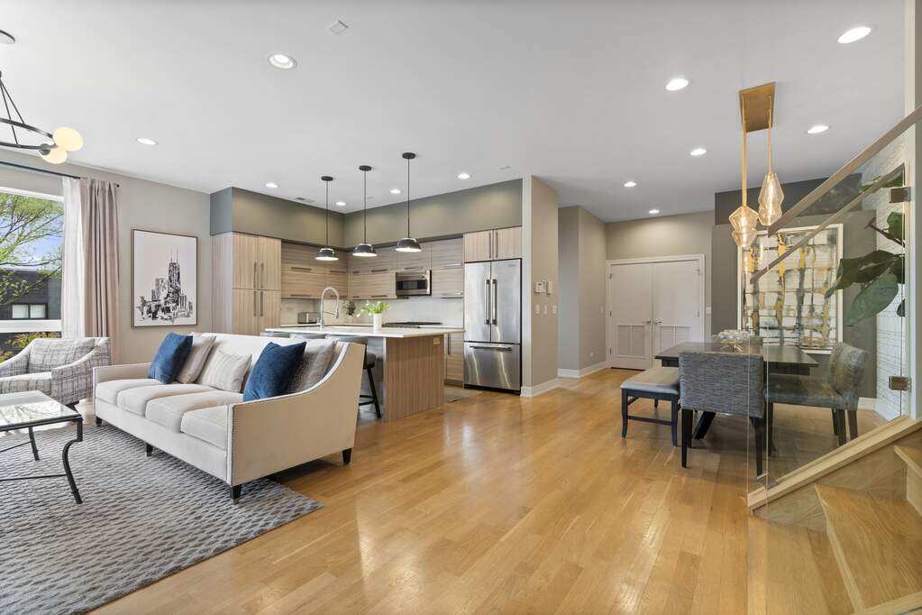 Private full-floor residence detail at Park Tower