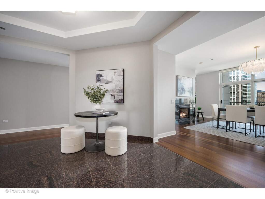 Park Tower penthouse interior at 800 North Michigan Avenue
