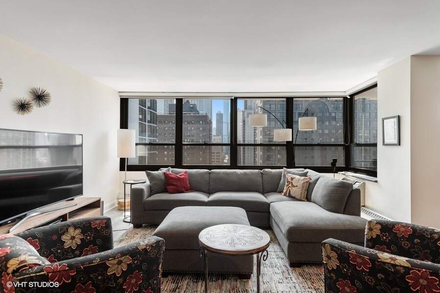 Park Tower penthouse interior at 800 North Michigan Avenue