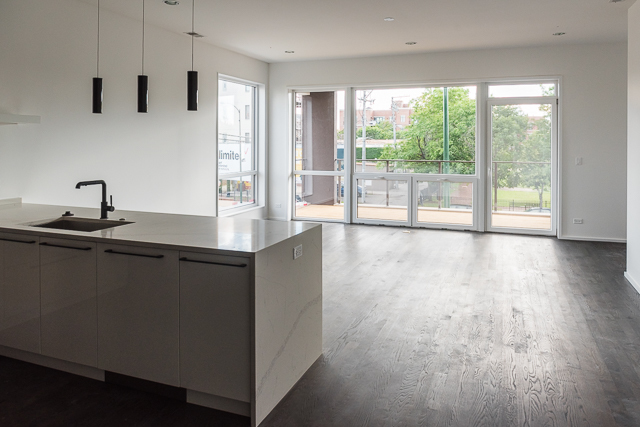 Designer kitchen and refined entertaining spaces