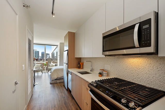 Private full-floor residence detail at Park Tower